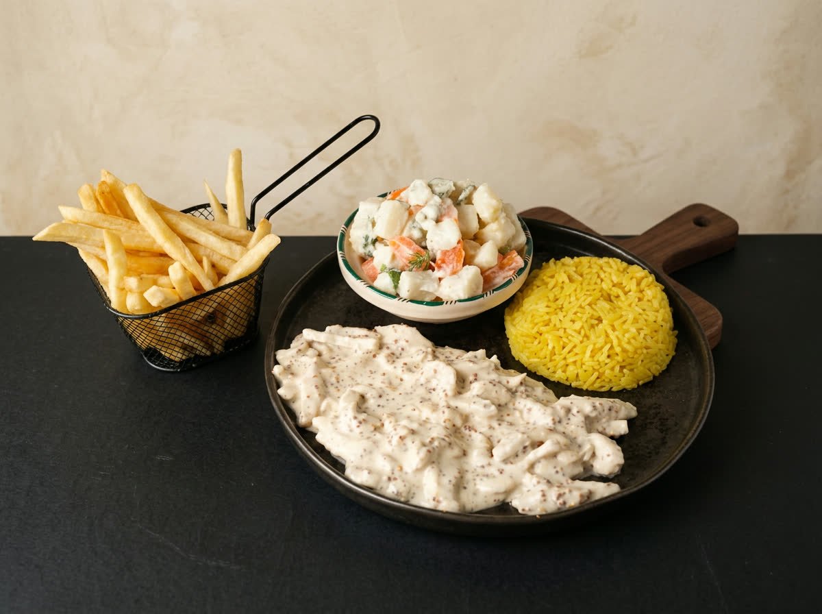 Émincé de poulet